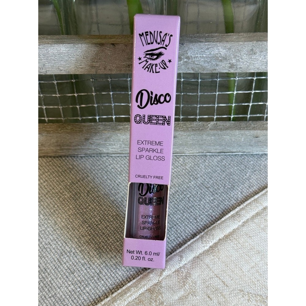 Medusa's Makeup Disco Queen Lip Gloss - Bad‎ Girls .20 fl oz